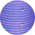 thumbnail image 1 of Ahgly Company Machine Washable Indoor Round Transitional Purple Mimosa Purple Area Rugs, 5' Round, 1 of 7