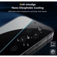 thumbnail image 5 of [2+2Pack] KisonovaGuard for Google Pixel 9 Pro HD and Privacy Screen Protector and Camera Lens Film [Tempered Glass Protector] [9H Hardness] [No-Bubble] [3D Full Coverage], 5 of 7