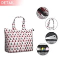 thumbnail image 2 of Red and Gray Christmas Tree Pattern Travel Tote Bags for Women Carry On,Large Weekender Bags for Women Travel,Multi Functional Duffle Bag for Work,Shopping,Sports, 2 of 5