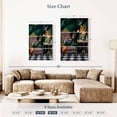 thumbnail image 3 of Elephant Stock Tea Time Wall Art - Vertical Multi Panel Canvas - Living Room Wall Decor - Animal Multi Panel - Gray And Orange Decor By Erika c. Brothers - 28" x 45", 3 of 7