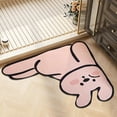 thumbnail image 6 of Tuvgenk Waterproof Bathroom Rugs Non Slip Quick Dry Bath Mat 2'X2' Pink Small Novelty Shower Mat, 6 of 6
