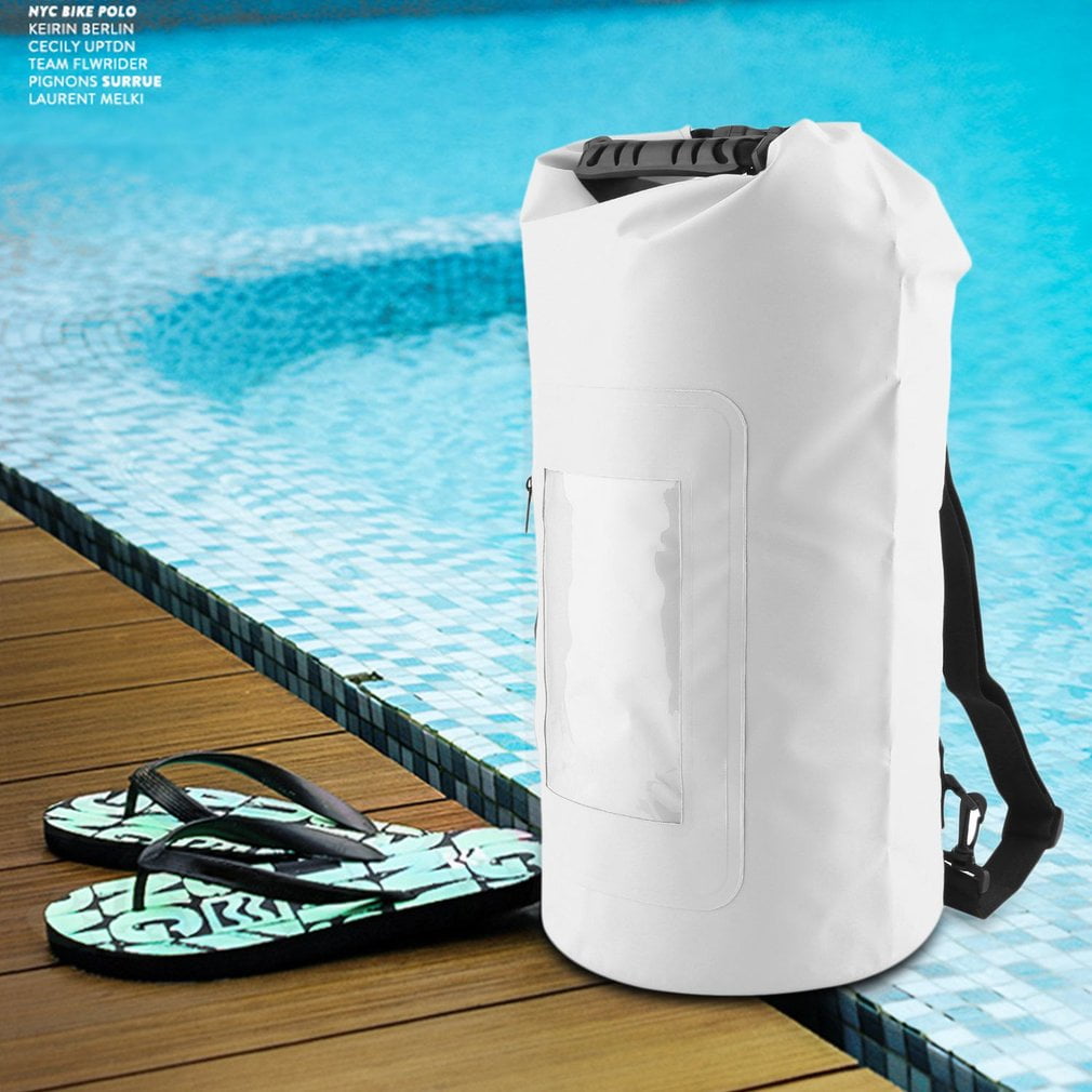 Waterproof Roll Top Duffel Bag With Grab Handle Dry Gear Bag Survival Sack Kit by lifemakinggood