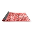 thumbnail image 2 of Ahgly Company Indoor Round Abstract Red Modern Area Rugs, 8' Round, 2 of 4