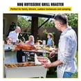 thumbnail image 2 of VEVOR Rôtissoire 88Lbs Rôtissoire Stand Brochette Rôtissoire BBQ 110V, 2 of 9