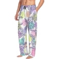 thumbnail image 2 of Daiia Sea Turtles Men's Sleep Pant with Pockets and Drawstring,Pajama Pants-XX-Large, 2 of 9
