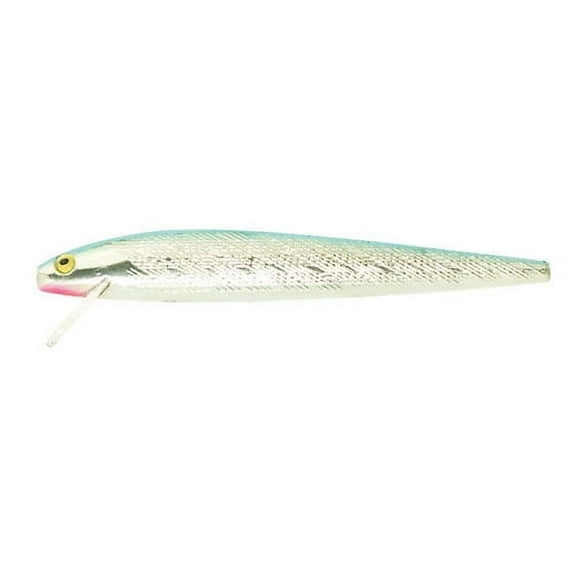 Rebel Value Series Min w Fishing Lure Hard bait Silver Blue 2 1/2 in 1/8 oz