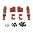thumbnail image 3 of Juego de amortiguadores traseros Hugo rojo para coche RC, 3 of 9