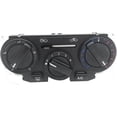thumbnail image 1 of Front Center Air Conditioner A/C Heater Switch Climate Control Button Assembly Compatible with Nissan Tiida Versa C11, Black-b1, 1 of 5
