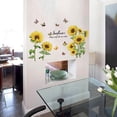 thumbnail image 4 of Calcomanías de pared Sincero de mariposas y girasoles 1 ud, 4 of 5