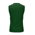 thumbnail image 5 of Antinious Men Stripe Sleeveless Crewneck Summer Button Pocket Tank Tops, 5 of 5
