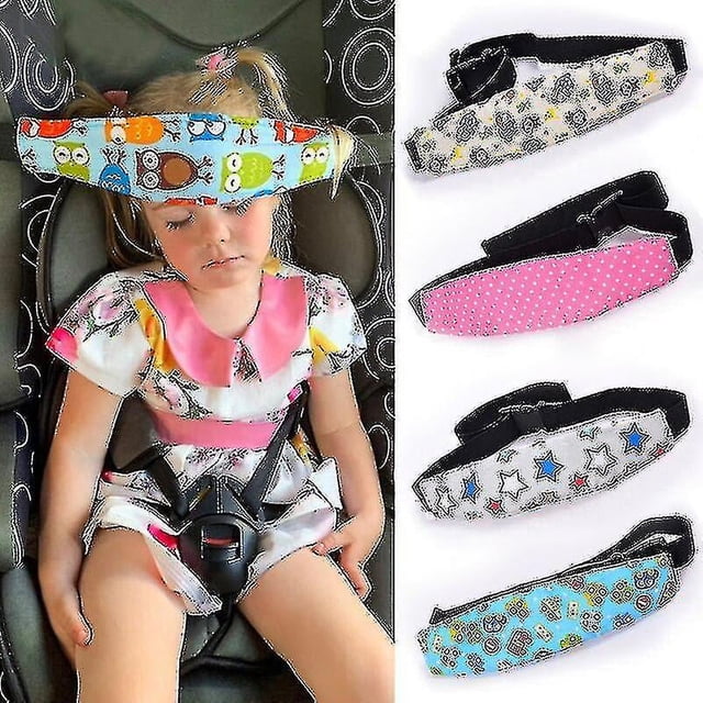 Baby Saftey Pillows Baby Car Seat Head Support Children Belt Fastening Belt Adjustable Boy Girl Playpens Sleep Positir
