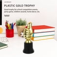 thumbnail image 3 of HINTRMENT 2 Pcs Trophée Doré pour Pouce Trophée École Compétition pour Enfants, 3 of 4