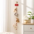 thumbnail image 3 of lhwanj Plush Doll Hanging Storage Rope Display Rack with 10 Clips – Wall Hanging Organizer for Keychain Plushies, Mini Toys, 3 of 4