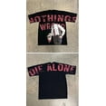 thumbnail image 1 of Camiseta holgada de manga corta para hombre y mujer, camiseta informal holgada de talla grande con calavera de estilo oscuro de calle americana, estilo de pareja 3D Y2k, 1 of 5
