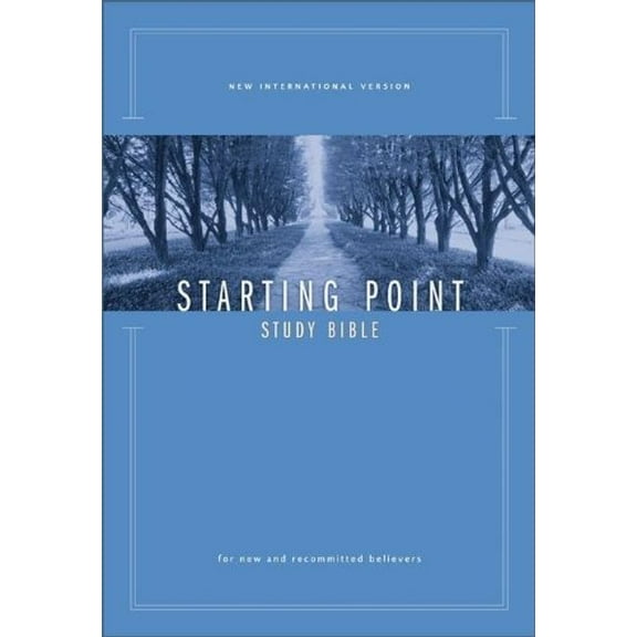 Pre-Owned Starting Point Study Bible-NIV: For New and Recommitted Believers (Hardcover) 0310918901 9780310918905