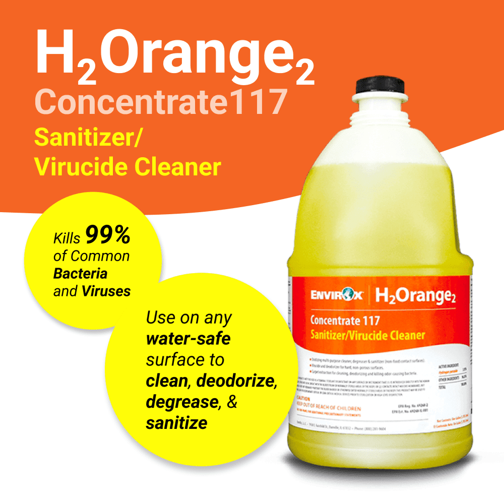 ENVIROX H2Orange2 117 Citrus Cleaner Concentrate GAL 2-Pack