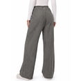 thumbnail image 4 of MOSHU Plus Size Wide Leg Jeans for Women Elastic Waisted Denim Pants Straight Casual Womens Jean with Side Pockets, 4 of 10