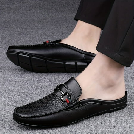 

Men s Trendy No Tie Lace Free Slip On Loafers Smart Casual Outdoor Walking Shoes With Assorted Colors
