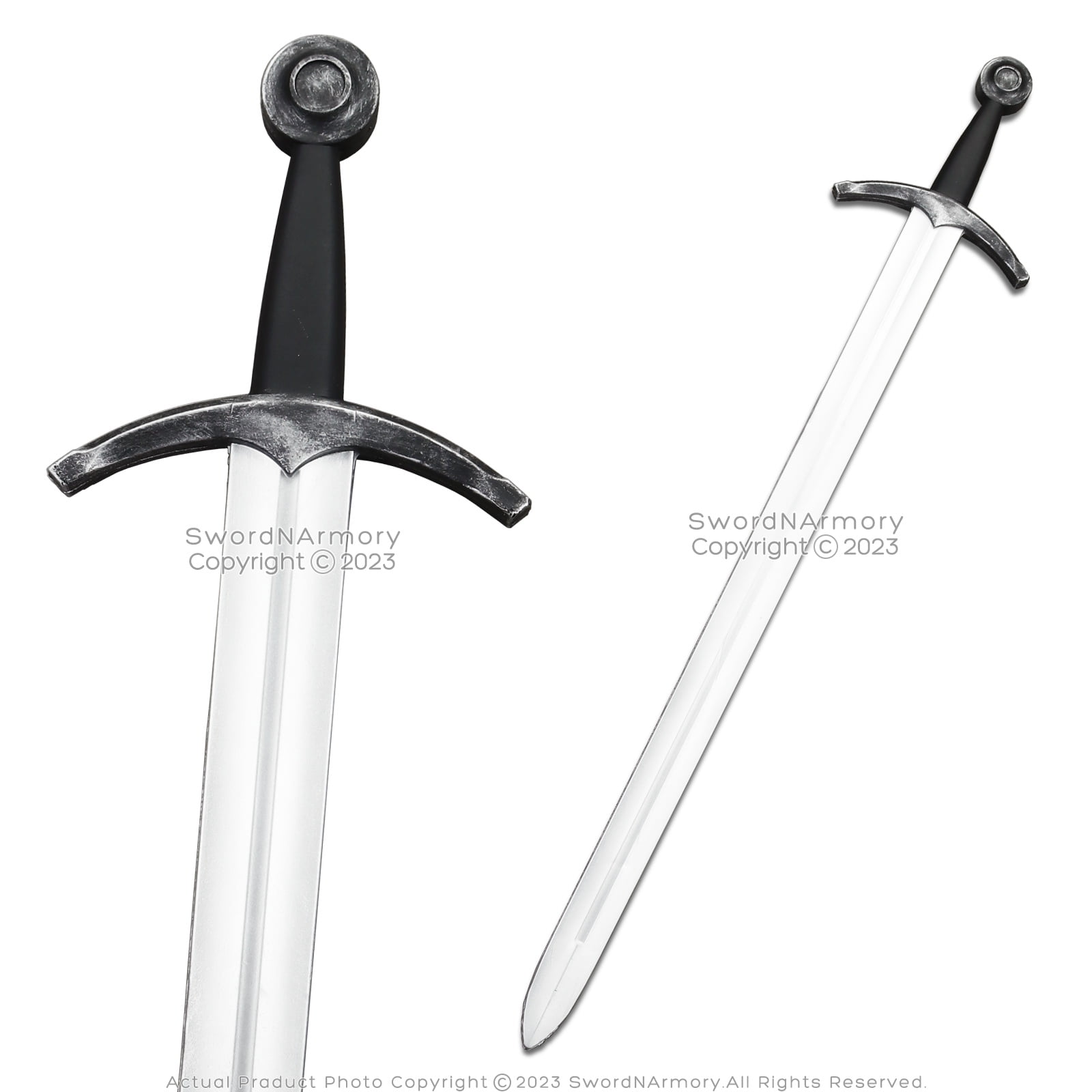 40.5” Latex Foam Paladin Knight Long Sword Medieval Fantasy LARP