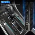thumbnail image 2 of EDTara2pcs Carbon Fiber Pattern Interior Gear Shift Cover Trim Replacement Parts Compatible For Honda Accord 2013-2017, 2 of 8