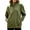 Army Green, variant on Quarter Zip Sweatshirt Women Fashion Long Sleeve Pullover Tops Fall Solid Color Fleece Lined Sweatshirts Gray XXL