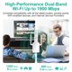 thumbnail image 5 of WiFi Extender WiFi Extender Signal Booster for Home 1200Mbps Wall Through Strong Cover Up To 13800 Sq.ft & 108 Devices Band 2.4G and 5G with Port & AP Mode, 5 of 7