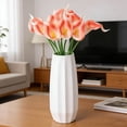 thumbnail image 4 of Flower Artificial Anthurium Flowers 10Pcs, Silk Anthurium for Home Decor Floral Arrangements Bouquets, Wedding Centerpiece Vase Filler Party Supply, 4 of 4