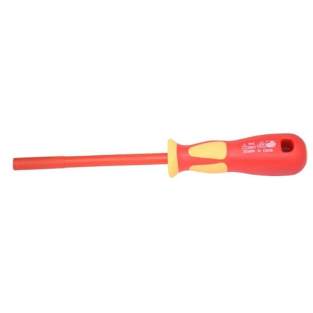 

Steel Insulated Nut Driver Metric Electric 1000V 4mm-13mm Hex - 4mm x 125mm