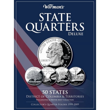 Warman's Collector Coin Folders: State Quarters Deluxe 50 States, District of Columbia & Territories: Philadelphia & Denver Mint Collection: Collector's Quarter Folder 1999-2009 (Other merchandise)