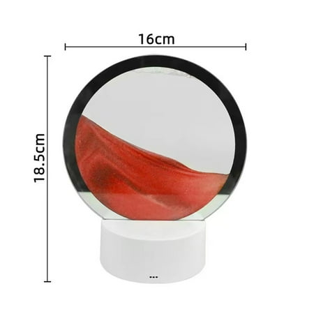 

Creatieve Quicksand Lamp Led Sandscape Lamp Decoratieve Sandscape Nachtlampje Voor Tafel Home Office Decor Kerstcadeaus