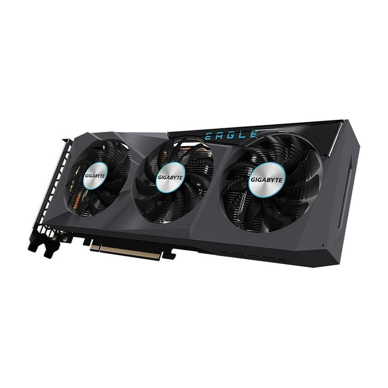 GIGABYTE Radeon RX 6600 EAGLE 8G Graphics Card, WINDFORCE 3X Cooling System, 8GB 128-bit GDDR6, GV-R66EAGLE-8GD Video Card