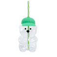 thumbnail image 1 of Glass Bear Cup, Honeybear Straw Cup,20oz Glass Cups with Lids and Straws, Cute Mugs Bear Sippy Cups Coffee Beer Wine Cocktail Drinks Glassware, 1 of 5