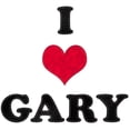 thumbnail image 2 of CafePress - I Love Gary -  Round Wood Ornament 4", 2 of 2