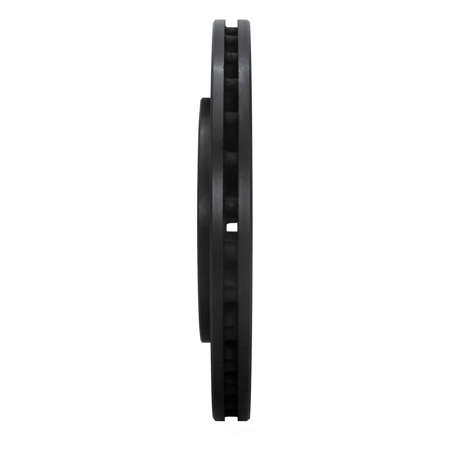 Dynamic Friction Company 633-67077R DFC Brake Rotor - Drilled And Slotted - Black