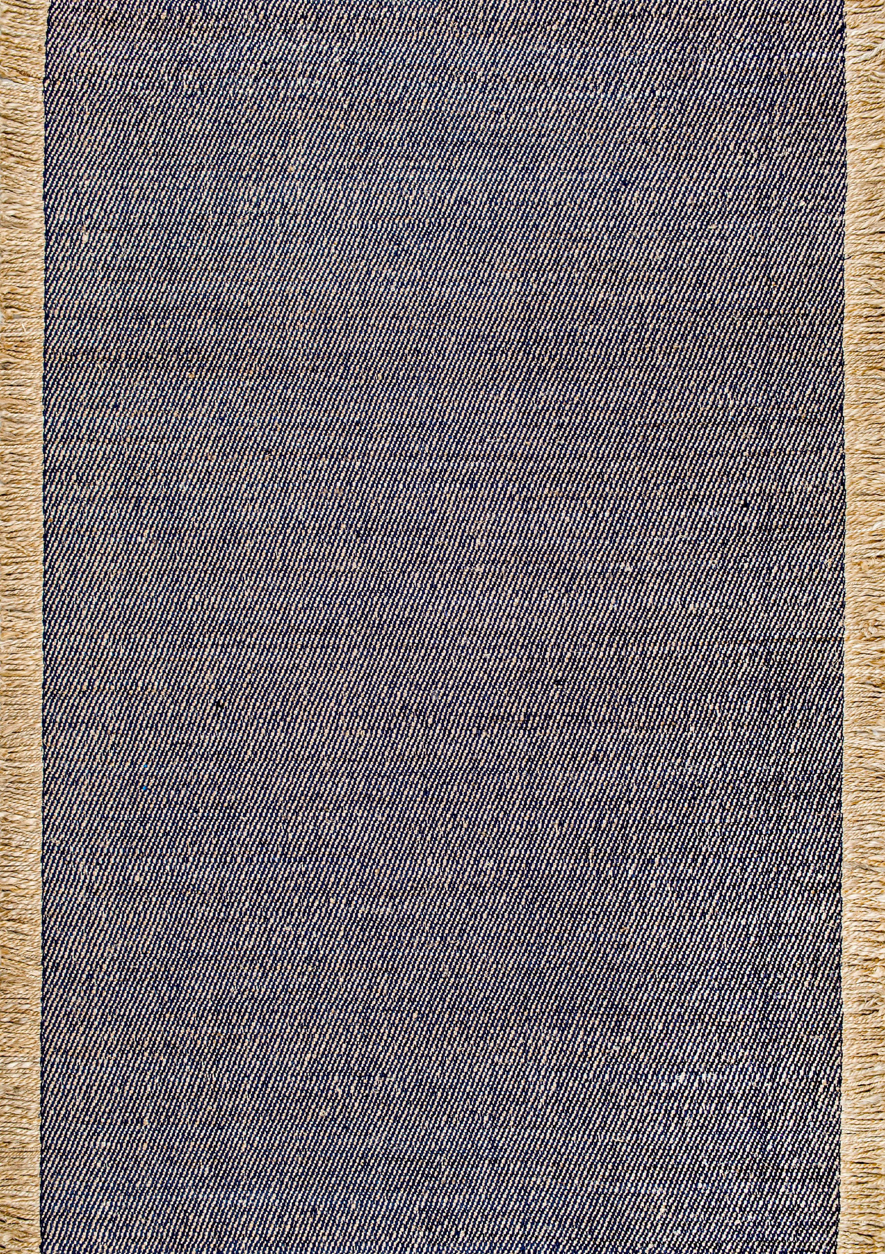 nuLOOM Flatweave Solid Tassel Amalia Area Rug