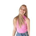 thumbnail image 3 of Ragstock Pink Seamless Mock Tank, 3 of 4