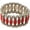 B Red, variant on Western Turquoise Bracelets, Boho Vintage Stack Beaded Western Elastic Rodeo Bangles Wide Wristband for Country Concerts, Handmade Cowgirl Outfits Accessories