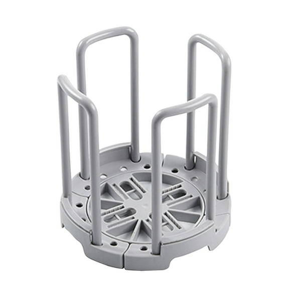 SouMaox Expandable Kitchen Bowl Rack Retractable Dish Cup Organizer Cabinet Drawer Plate Drying Stand White Vertical Storage Solution