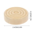 thumbnail image 2 of Miangastore 24pcs Wooden Chess Pieces Checkers Pieces Board Game Accessory, 2 of 8