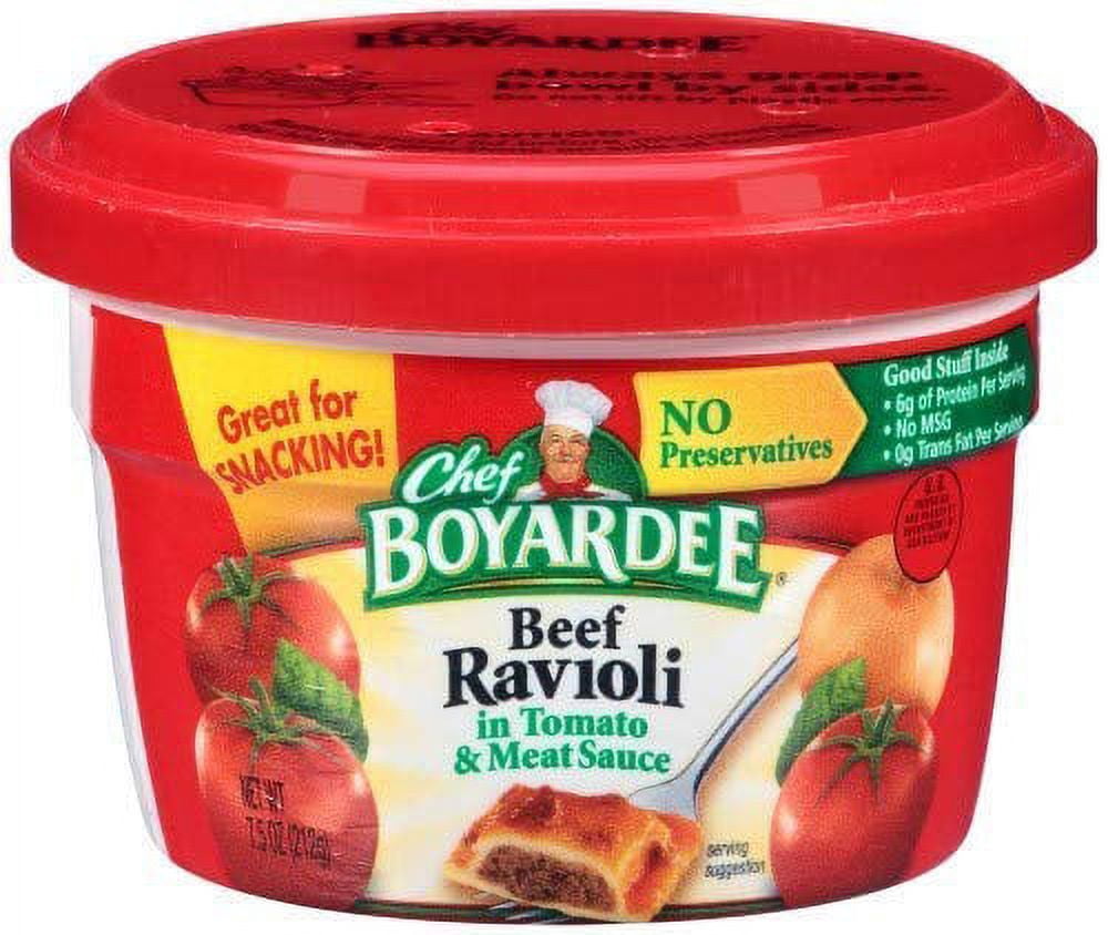 Chef Boyardee Beef Ravioli in Tomato & Meat Sauce 40 oz (Pack of 2)