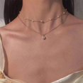 thumbnail image 2 of HAHDAXIA Collier de Perles pour Femmes Collier de Perles Superposé Or Collier de Perles à Brins Multiples, 2 of 7
