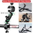 thumbnail image 4 of Kit de soporte de cámara de moto VAZESWIN para GoPro Insta360 DJI, 4 of 7