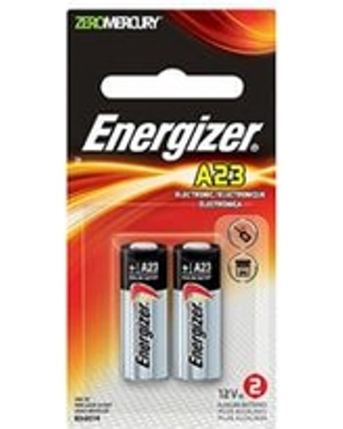 Energizer A23 2 Pack Silver Oxide Batteries for sale online 