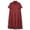 Red, variant on Priest Robe Adult Renaissance Hooded Cloak for Women Men Adult Cape for Renfaire for Halloween Party
