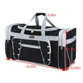 thumbnail image 3 of 26" Large Travel Duffle Bag Men Women Sport Gym Bags Business Luggage Handbag Tote Shoulder Bag Black, 3 of 6