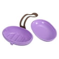 thumbnail image 3 of Uxcell Travel Soap Holder, 4 Pack Soap Bar Container Red Purple White Green, 3 of 5