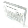thumbnail image 4 of Tabla periódica de elementos químicos, tabla periódica de acrílico, tabla periódica con elementos, adorno de tabla periódica, ingeniería de precisión, 4 of 8