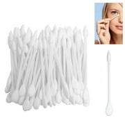 300 Precision Makeup Applicator Cotton Double-sided Swabs Pointed Rounded Q Tip