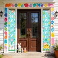 thumbnail image 4 of Happy Easter Porch Sign, Easter Bunny Porch Sign Banner, Easter Bunny Porch Sign Banner, for Home Outdoor Indoor Wall Front Door Decor, 4 of 6