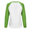thumbnail image 6 of YueHuiYing Carnival Fun Avatar Print Women's Long Sleeve Loose Crew Neck Casual Pullover Sports Shirt, 6 of 6